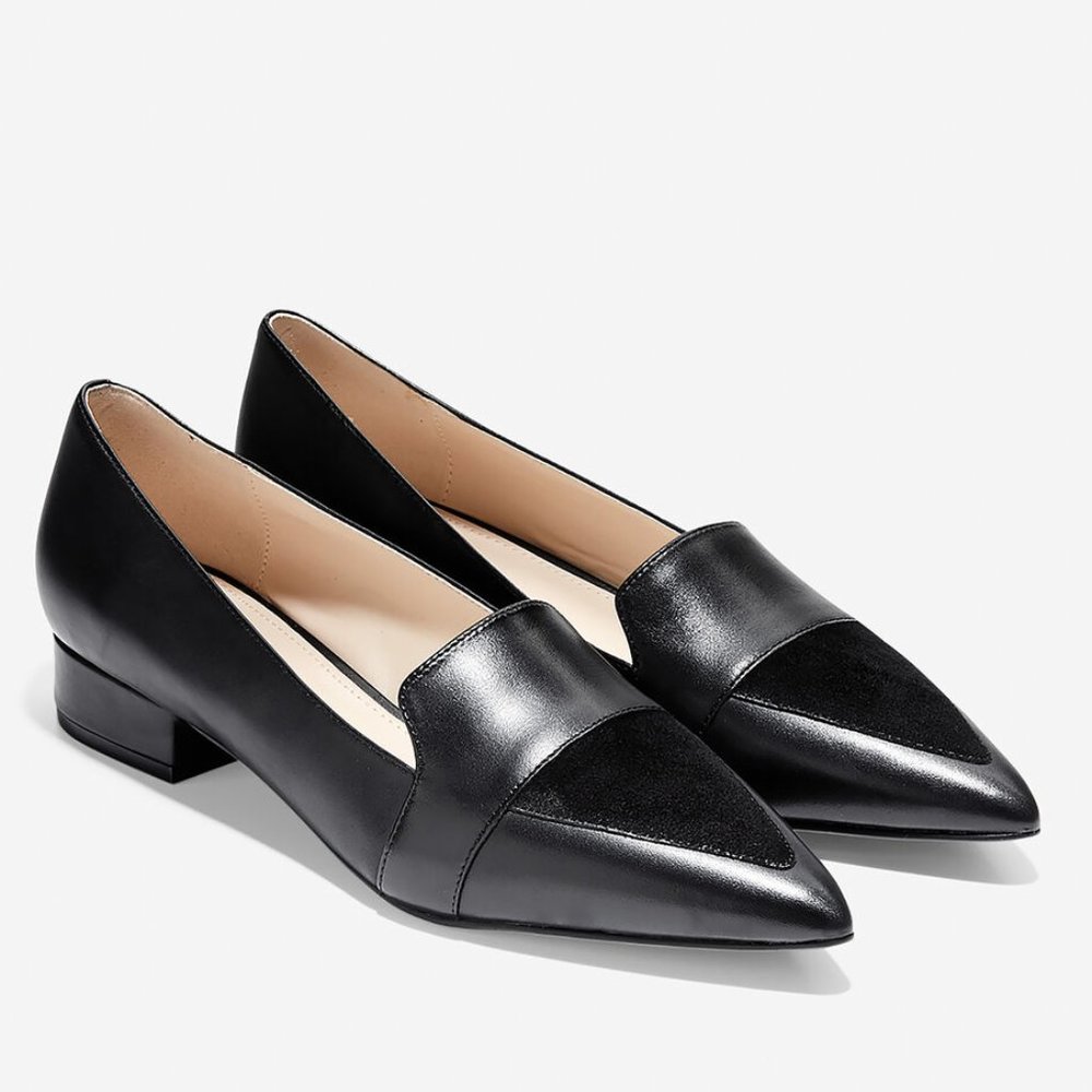 New Cole Haan Marlee II Skimmer Pointed Toe Flat